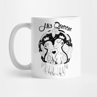 Lovers Kiss - His Queen Mug